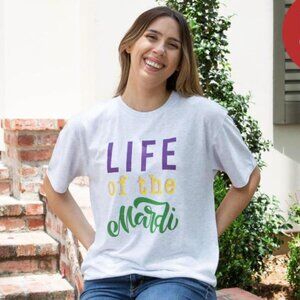 NWOT - Life of the Mardi - Mardi Gras T-shirt